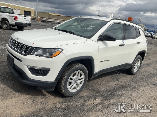 (Rome, NY) 2019 Jeep Compass 4x4 4-Door Sport Utility Vehicle Runs & Moves, Body & Rust Damage