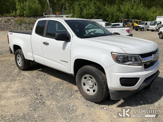 (Shrewsbury, MA) 2018 Chevrolet Colorado 4x4 Extended-Cab Pickup Truck Not Running, No Crank, Drivet