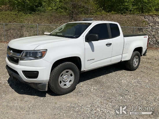 (Shrewsbury, MA) 2019 Chevrolet Colorado 4x4 Extended-Cab Pickup Truck Runs & Moves) (Bad Transmissi
