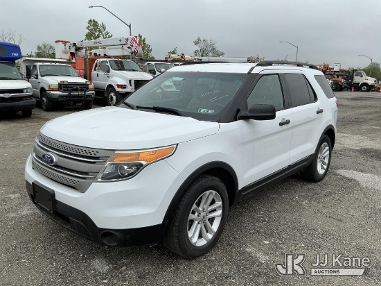 (Plymouth Meeting, PA) 2015 Ford Explorer 4x4 4-Door Sport Utility Vehicle Danella Unit) (Runs & Mov