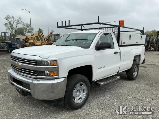 (Plymouth Meeting, PA) 2015 Chevrolet Silverado 2500HD Pickup Truck Danella Unit) (Runs & Moves, Min