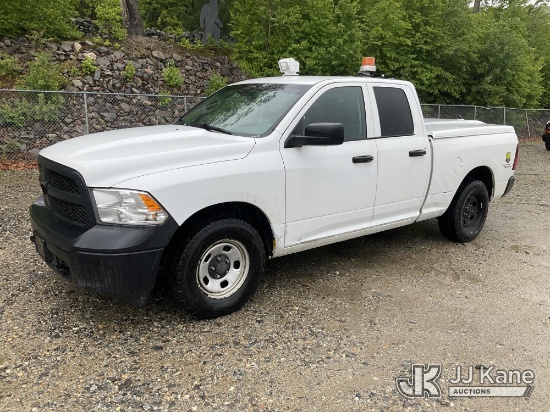 (Shrewsbury, MA) 2015 RAM 1500 4x4 Extended-Cab Pickup Truck Runs & Moves) (Check Engine Light On, B