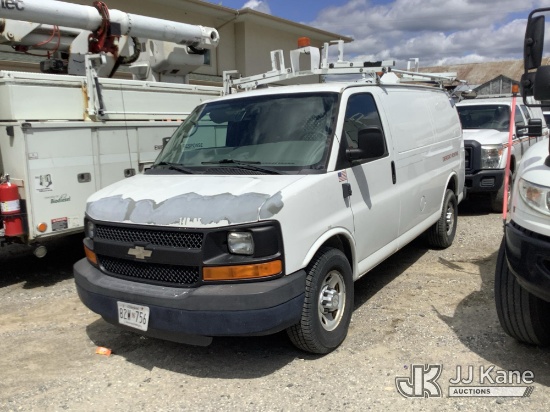 (Harmans, MD) 2010 Chevy Express 2500 Cargo Van Runs & Moves, Check Engine Light On, Body & Paint Da