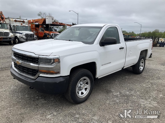 (Plymouth Meeting, PA) 2016 Chevrolet Silverado 1500 4x4 Pickup Truck Danella Unit) (Runs & Moves, B