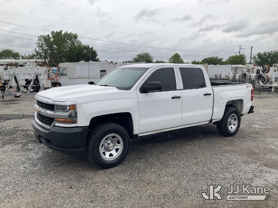 (Plymouth Meeting, PA) 2018 Chevrolet Silverado 1500 4x4 Crew-Cab Pickup Truck Danella Unit) (Run& M
