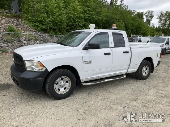 (Shrewsbury, MA) 2014 RAM 1500 4x4 Extended-Cab Pickup Truck Runs & Moves, Rust Damage