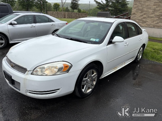 (Norwich, NY) 2012 Chevrolet Impala LT 4-Door Sedan Runs & Moves) (Body & Paint Damage) (Check Engin