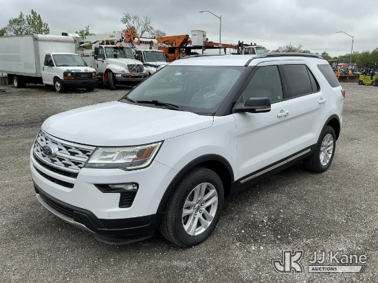 (Plymouth Meeting, PA) 2018 Ford Explorer 4x4 4-Door Sport Utility Vehicle Danella Unit) (Runs & Mov