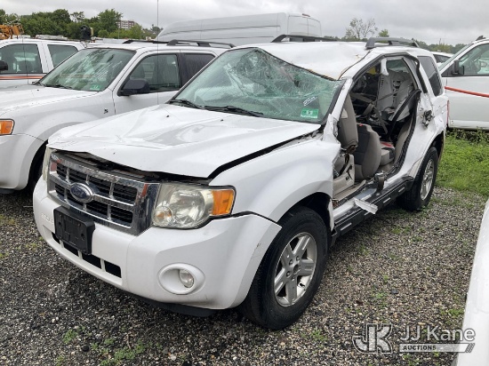 (Plymouth Meeting, PA) 2008 Ford Escape Hybrid 4-Door Sport Utility Vehicle Wrecked, Not Running Con