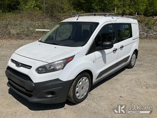 (Shrewsbury, MA) 2015 Ford Transit Connect Mini Cargo Van Runs & Moves) (Rust Damage