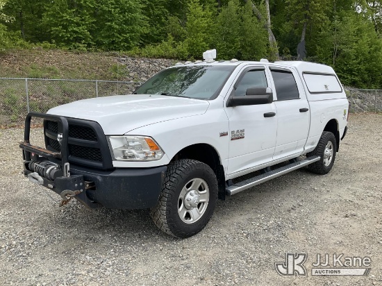 (Shrewsbury, MA) 2018 RAM 2500 4x4 Crew-Cab Pickup Truck Runs & Moves) (Check Engine Light On