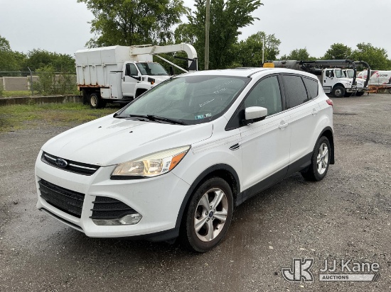 (Plymouth Meeting, PA) 2015 Ford Escape 4x4 4-Door Sport Utility Vehicle Runs & Moves, Check Engine 