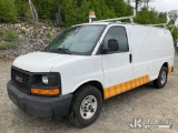 (Shrewsbury, MA) 2013 GMC Savana G2500 Cargo Van CNG Only) (Runs & Moves, Check Engine Light On, Bod