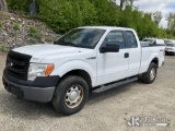 (Shrewsbury, MA) 2014 Ford F150 4x4 Extended-Cab Pickup Truck Runs & Moves) (Damaged Tail Lights, Ru