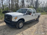 (Hagerstown, MD) 2015 Ford F250 4x4 Crew-Cab Pickup Truck Runs & Moves, Low Fuel