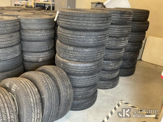 (Shrewsbury, MA) (25) Bridgestone Tires & 2 Steel Rims (Used - Low Mile Take Off's Per Seller) (Stor
