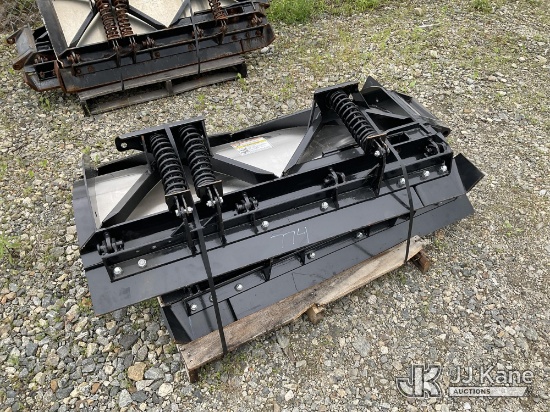 (Shrewsbury, MA) Fisher 9.5 ft. Extreme V-Plow Blades (No Head Gear) NOTE: This unit is being sold A