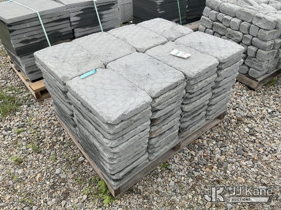 (Shrewsbury, MA) Pallet of 12 x 18 x 2 Tumbled Pavers NOTE: This unit is being sold AS IS/WHERE IS v