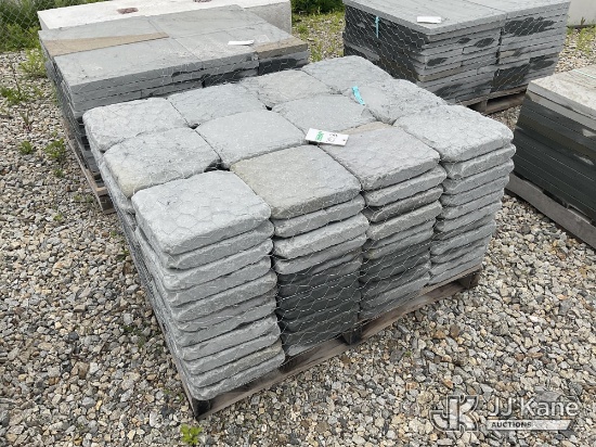(Shrewsbury, MA) Pallet of 12 x 12 x 2 Tumbled Pavers NOTE: This unit is being sold AS IS/WHERE IS v