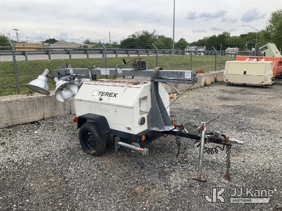 (Plymouth Meeting, PA) Terex RL4060D-4MH Portable Light Tower No Title) (Not Running, Condition Unkn