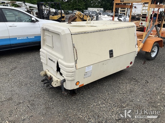 (Plymouth Meeting, PA) 2002 Ingersoll Rand 185WIR Skid Mounted Air Compressor Not Running Condition
