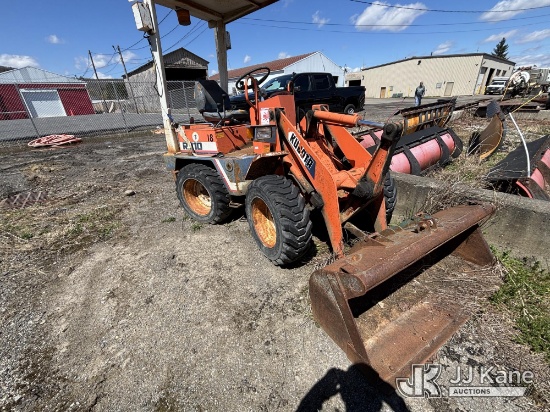 (Norwich, NY) 1989 Kubota R310 Mini Wheel Loader Not Running, Unknown Condition
