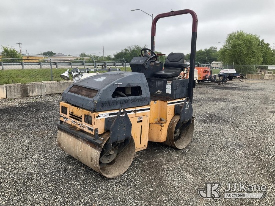 (Plymouth Meeting, PA) 2008 Stone Wolf Pack WP6100 Vibratory Smooth Drum Roller Runs, No Hr. Meter