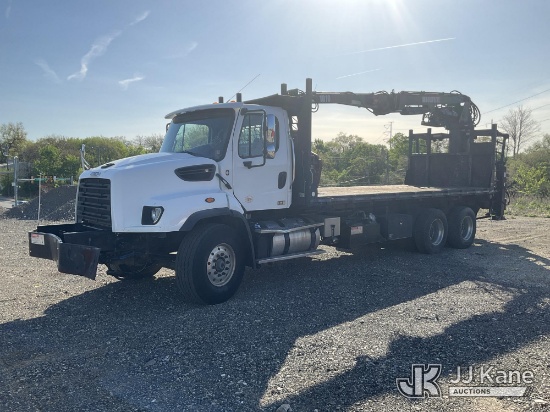 (Plymouth Meeting, PA) Built Rite Handlers 1010 TM, Grappleboom/Log Loader Crane rear mounted on 201