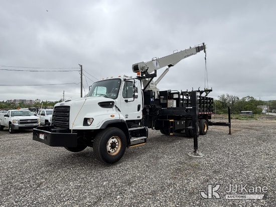 (Plymouth Meeting, PA) National 680H, Hydraulic Crane mounted behind cab on 2013 Freightliner 114SD