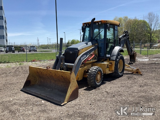 (Louisville, OH) 2014 John Deere 310SK Tractor Loader Backhoe Runs, Moves & Operates, Body & Rust Da