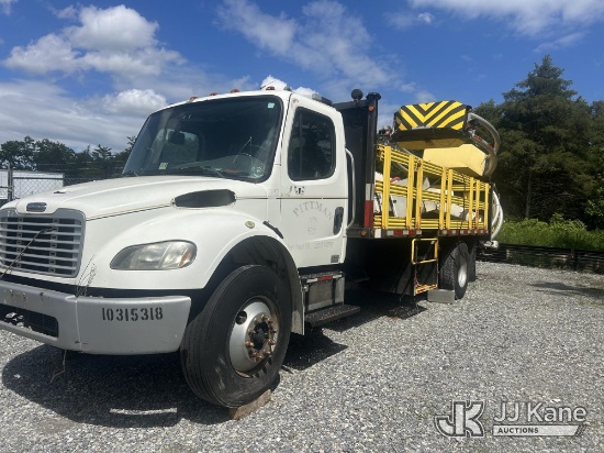 (Hagerstown, MD) 2008 FREIGHTLINER M2-106 Flatbed/Attenuator Truck Not Running, Condition Unknown, M