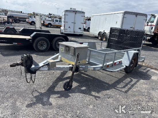 (Rome, NY) 2011 Sauber 1580-GP S/A Galvanized Tagalong Utility Trailer