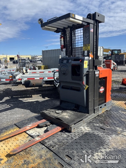(Rome, NY) 2013 Toyota 7BPUE15 Stand-Up Forklift Order Picker Runs, Moves & Operates, No Charger, Bu