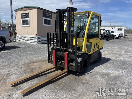 (Rome, NY) 2013 Hyster H60FT Solid Tired Forklift Runs, Moves & Operates