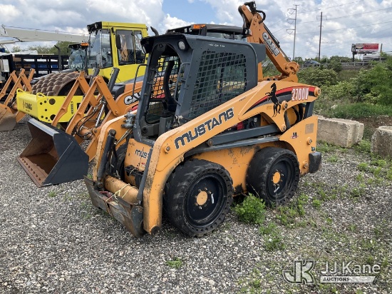 (Plymouth Meeting, PA) 2016 Mustang 2700V Rubber Tired Skid Steer Loader Danella Unit) (Not Running,