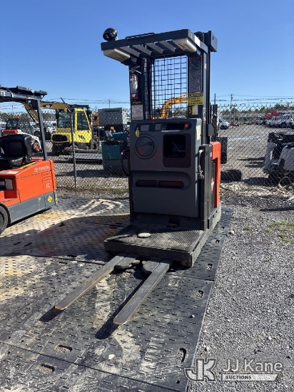 (Rome, NY) 2013 Toyota 7BPUE15 Stand-Up Forklift Order Picker Runs, Moves & Operates, Buyer Must Loa