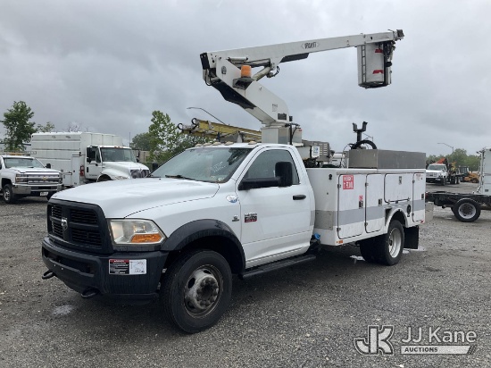 (Plymouth Meeting, PA) Versalift TEL29E, Telescopic Non-Insulated Bucket Truck mounted behind cab on