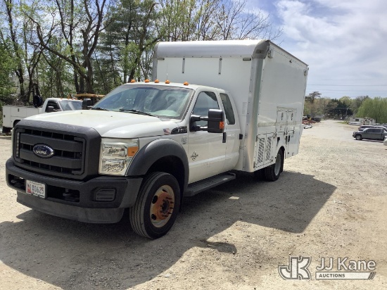 (Harmans, MD) 2015 Ford F450 Extended-Cab Enclosed Service Truck Runs & Moves