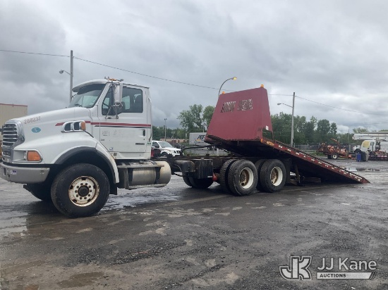 (Rome, NY) 2008 Sterling LT8500 Roll Back Truck Runs & Moves, Rollback Operates, Winch Operates, Dec