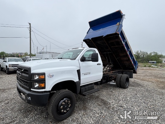 (Plymouth Meeting, PA) 2019 Chevrolet C5500 4x4 Dump Truck Danella Unit) (Runs & Moves Dump Operates
