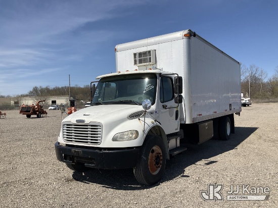 (Louisville, OH) 2007 Freightliner M2 106 Van Body Truck Runs & Moves) (Body & Rust Damage.