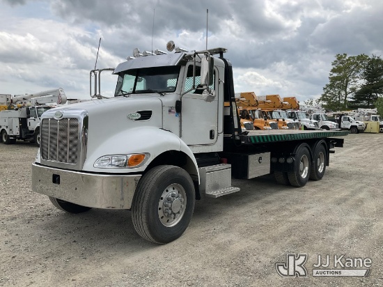 (Shrewsbury, MA) 2006 Peterbilt 335 T/A Roll Back Truck Runs, Moves & Body Operates) (Bad Hood Hinge