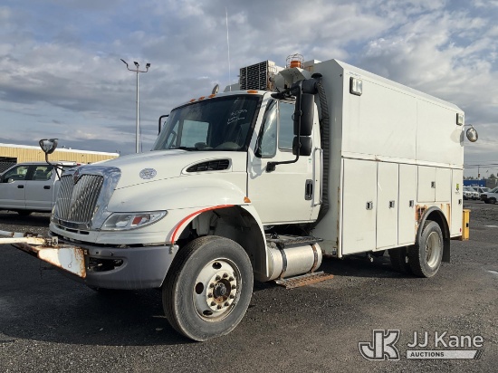 (Rome, NY) 2015 International 4300 Enclosed Utility/Air Compressor Truck Runs & Moves, Body & Rust D