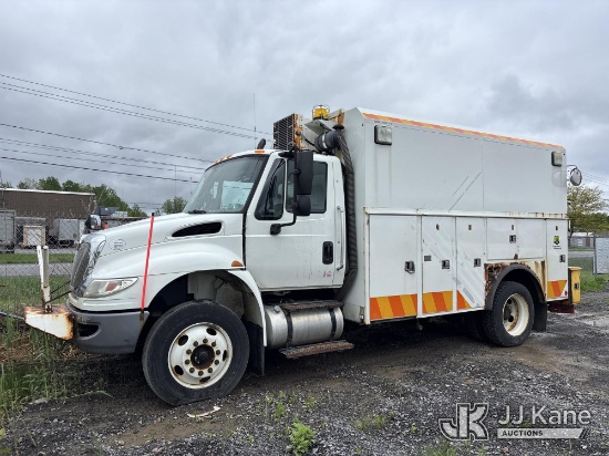 (Rome, NY) 2015 International 4300 Enclosed Utility/Air Compressor Truck Seller States ECM Issues, N