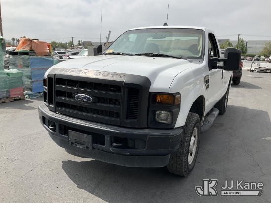 (Jurupa Valley, CA) 2008 Ford F-250 4x4 Pickup Truck Runs & Moves