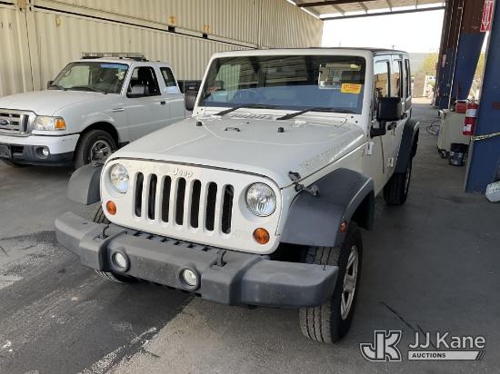 (Jurupa Valley, CA) 2010 Jeep Wrangler 4x4 4-Door Sport Utility Vehicle Runs & Moves) (Right Hand Dr