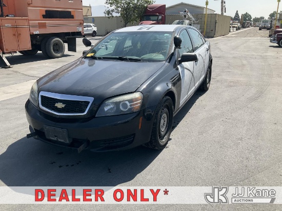 (Jurupa Valley, CA) 2015 Chevrolet Caprice Police Package 4-Door Sedan Runs & Moves) (Check Engine L