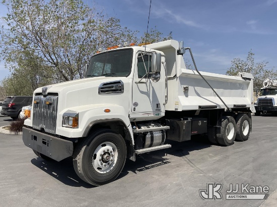 (Jurupa Valley, CA) 2020 Western Star Trucks 4700 6x4 T/A Dump Truck Runs & Moves, Dump Body Operate