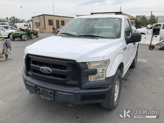 (Jurupa Valley, CA) 2016 Ford F-150 4x4 Pickup Truck Runs & Moves