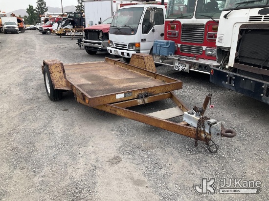 (Jurupa Valley, CA) 2000 Fleming T4125SB Tilt bed Trailer Trailer Is Towable